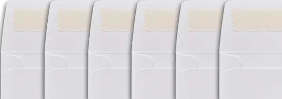 200gsm White Envelopes